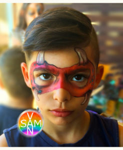 Face Painting July 2 Triglav club - 27 biz cardlogo long