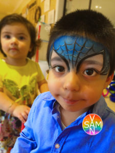 blue spidy aurora card